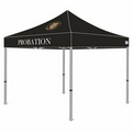 Commercial Grade Aluminum M 10x10 Custom Canopy Kit (Full Color Thermal Print, 2 Locations)